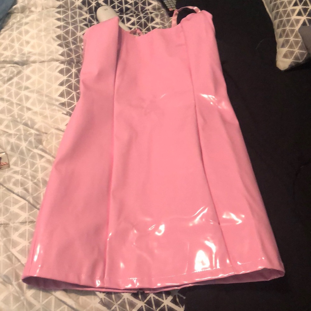 Pretty little thing Baby pink body con dress